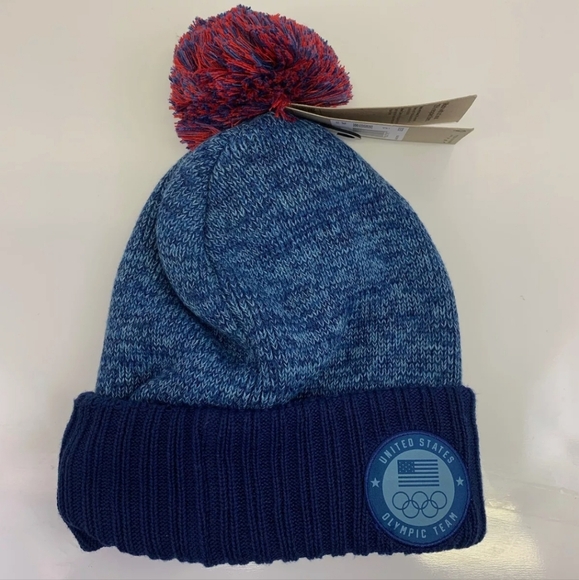 NEW Nike Blue Beanie Hat - Picture 3 of 6